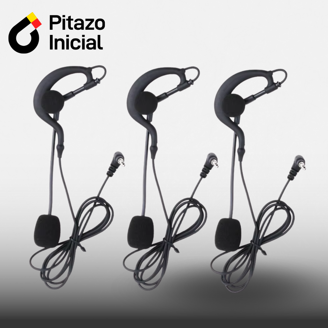 Auriculares Bidireccionales para Árbitro de Fútbol V6 V4 FBIM